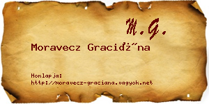 Moravecz Graciána névjegykártya